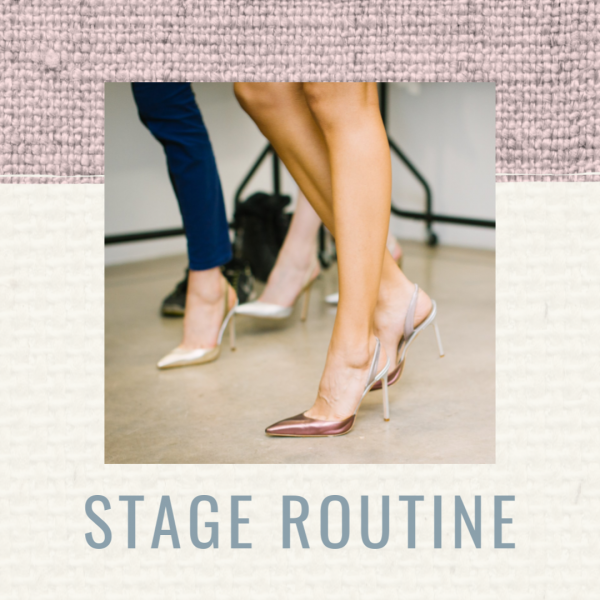 Pageant stage routine