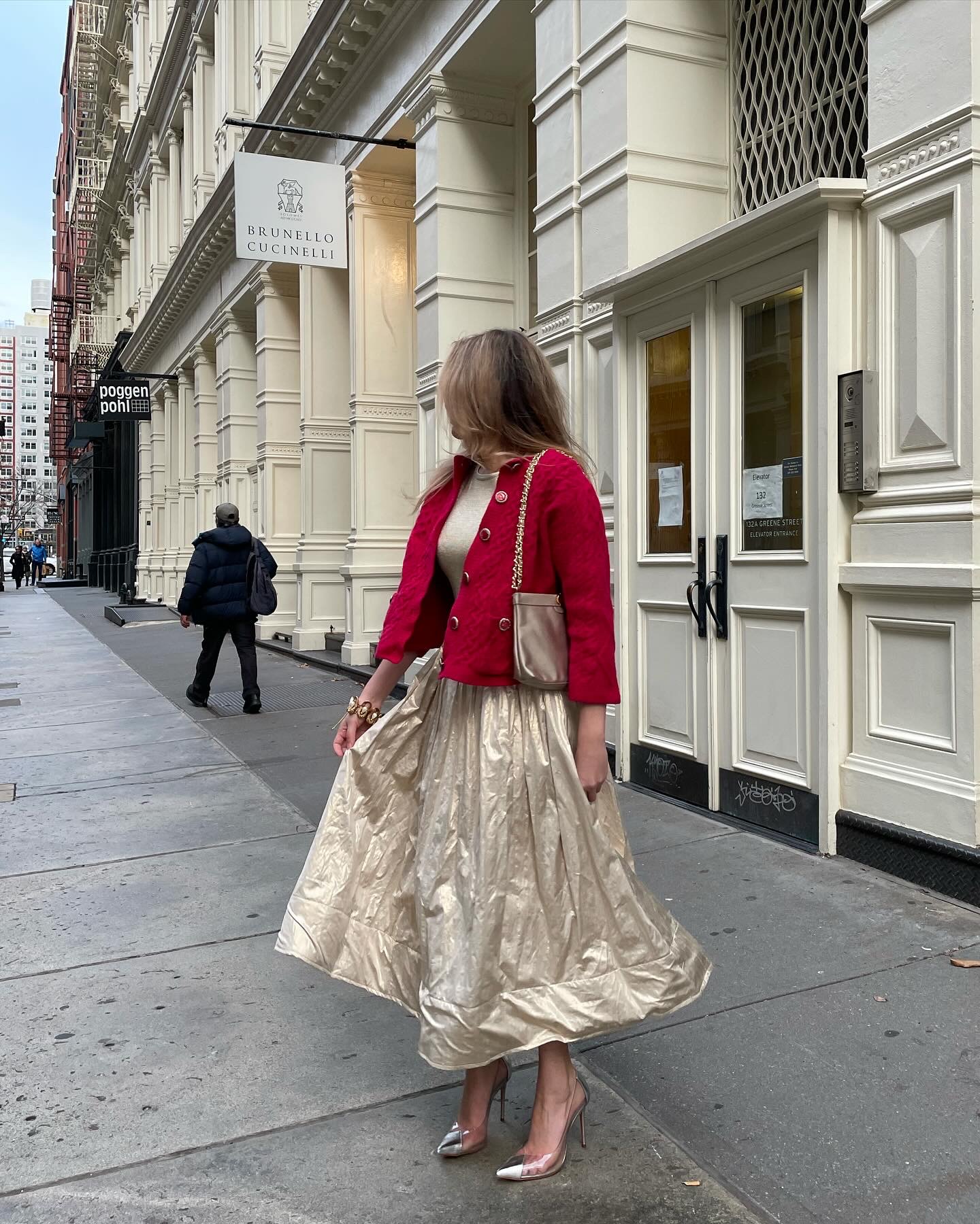 Upcycled Vintage Jessica McClintok dress (Size S) - Image 7