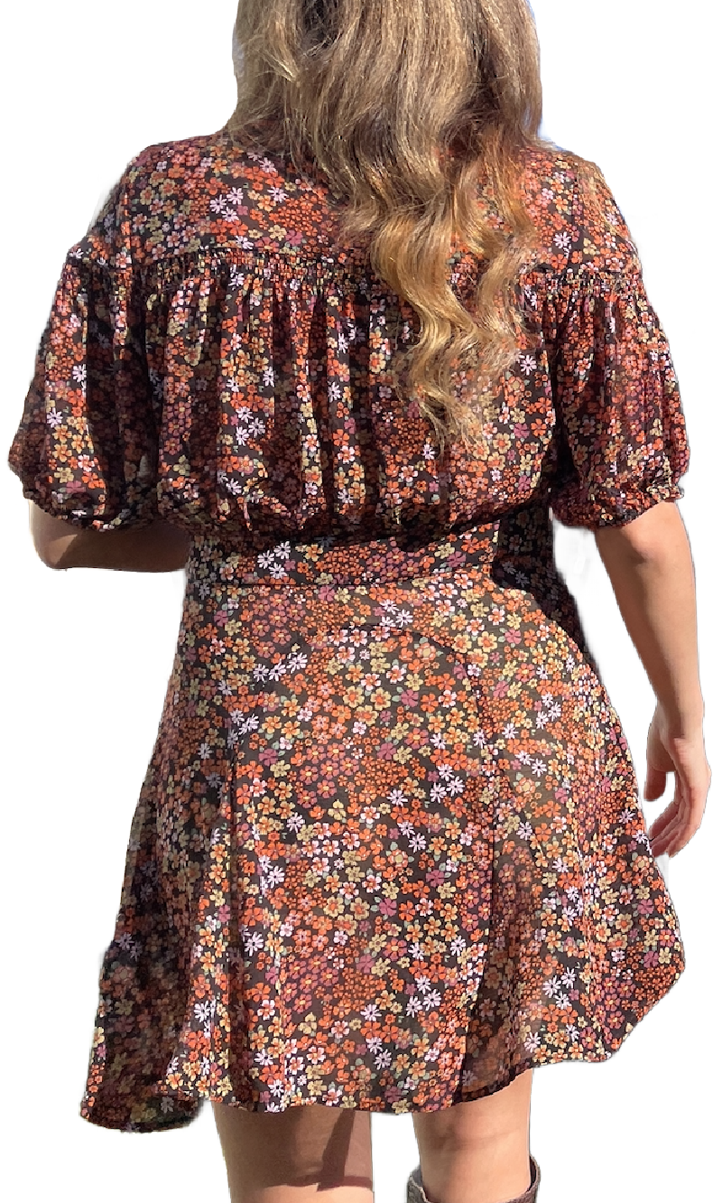 Floral Print Free People Dress (Size S) - Image 5